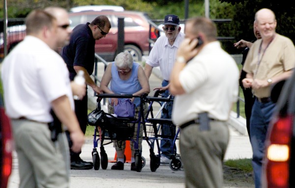 Brewer police evacuated the offices of the Brewer Housing Authority and several nearby apartment buildings on Thursday, July 18, after a suspicious device was found by a maintenance worker. Brewer police evacuated the offices of the Brewer Housing Authority and several nearby apartment buildings on Thursday, July 18, after a suspicious device was found by a maintenance worker.
