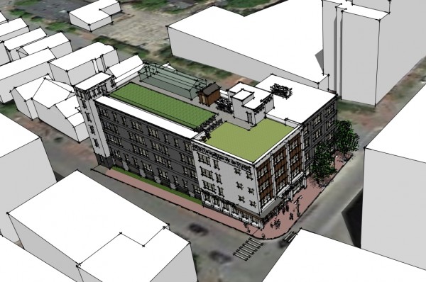 A CWS Architects rendering depicting a housing development Portland-based nonprofit Avesta Housing hopes to construct at 409 Cumberland Ave. The project is proposed to include 57 units of affordable and market rate housing. A CWS Architects rendering depicting a housing development Portland-based nonprofit Avesta Housing hopes to construct at 409 Cumberland Ave. The project is proposed to include 57 units of affordable and market rate housing.