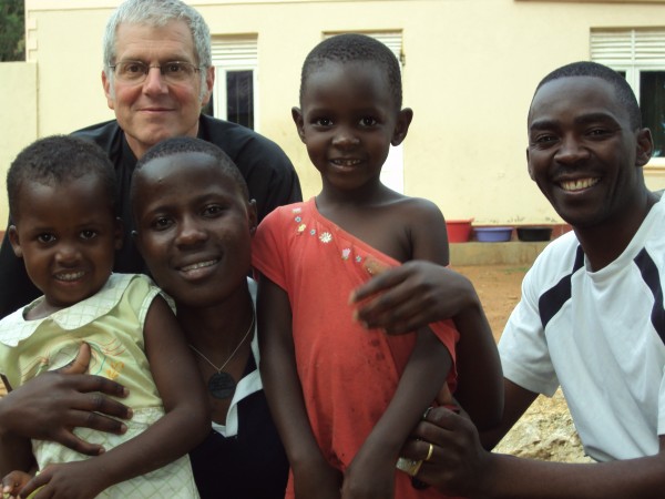 The Rev. Chuck Bradshaw, former rector of the Episcopal Church of Our Father in Hulls Cove, last year posed with students and staff at the Lutaaya Theological College and Vocational Center in Mityana, Uganda. Bradshaw and his wife, Beth Bradshaw, will return next month to teach at the school for three years. The Rev. Chuck Bradshaw, former rector of the Episcopal Church of Our Father in Hulls Cove, last year posed with students and staff at the Lutaaya Theological College and Vocational Center in Mityana, Uganda. Bradshaw and his wife, Beth Bradshaw, will return next month to teach at the school for three years.
