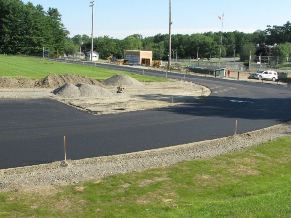 Renovations to the Victory Field complex at Old Town High School are well under way. Renovations to the Victory Field complex at Old Town High School are well under way.