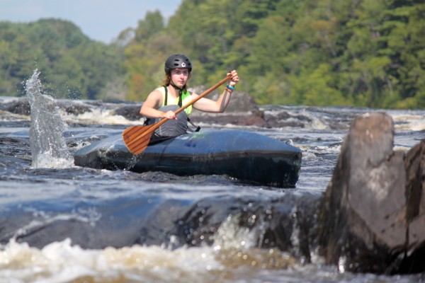 Kailey Schmidt, 17, of Orono, paddles a wildwater canoe on the Penobscot River on Aug. 27, 2013, in preparation for the 2013 Wildwater National Championships, Sept. 6-7, on the Nantahala River in North Carolina. Kailey Schmidt, 17, of Orono, paddles a wildwater canoe on the Penobscot River on Aug. 27, 2013, in preparation for the 2013 Wildwater National Championships, Sept. 6-7, on the Nantahala River in North Carolina.