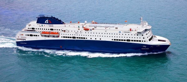 Quest Navigation, which has submitted a proposal to operate a new ferry service between Portland and Yarmouth, Nova Scotia, recently signed a long-term charter agreement to operate a 1,215-passenger ship, to be christened the Nova Star if the company's proposal is successful. Quest Navigation, which has submitted a proposal to operate a new ferry service between Portland and Yarmouth, Nova Scotia, recently signed a long-term charter agreement to operate a 1,215-passenger ship, to be christened the Nova Star if the company's proposal is successful.