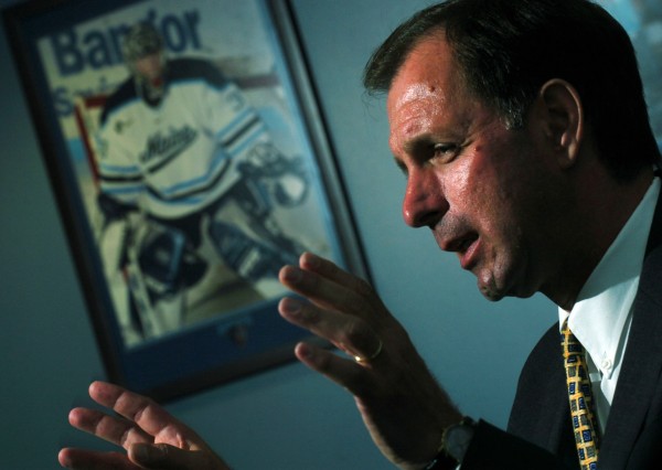 Frank Pergolizzi, who was one of three finalists for the University of Maine athletic director job, has been hired as Husson University's new athletics director. Frank Pergolizzi, who was one of three finalists for the University of Maine athletic director job, has been hired as Husson University's new athletics director.