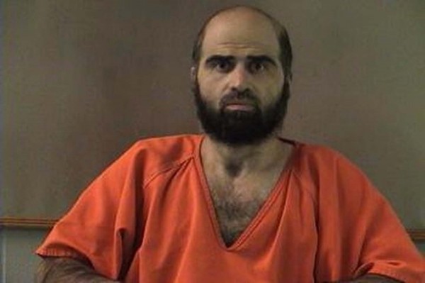 Nidal Hasan, charged with killing 13 people and wounding 31 in a November 2009 shooting spree at Fort Hood, Texas, is pictured in an undated Bell County Sheriff's Office photograph. Hasan rested his defense case in his court-martial August 21, 2013 without calling any witnesses to testify. Nidal Hasan, charged with killing 13 people and wounding 31 in a November 2009 shooting spree at Fort Hood, Texas, is pictured in an undated Bell County Sheriff's Office photograph. Hasan rested his defense case in his court-martial August 21, 2013 without calling any witnesses to testify.