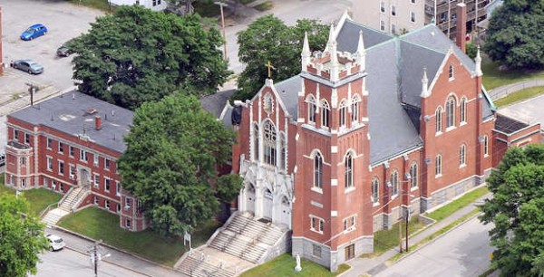 St. Louis Church in Auburn is pictured in this June 2013 aerial photo. St. Louis Church in Auburn is pictured in this June 2013 aerial photo.