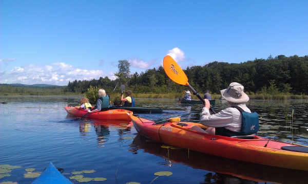 The Western Foothills Land Trust recently bring kayakers on a paddle through Witt Swamp in Norway, Maine. They plan to lead a similar trip at Witt Swamp on Sept. 27 for the fourth Great Maine Outdoor Weekend, Sept. 27-29, 2013. The Western Foothills Land Trust recently bring kayakers on a paddle through Witt Swamp in Norway, Maine. They plan to lead a similar trip at Witt Swamp on Sept. 27 for the fourth Great Maine Outdoor Weekend, Sept. 27-29, 2013.