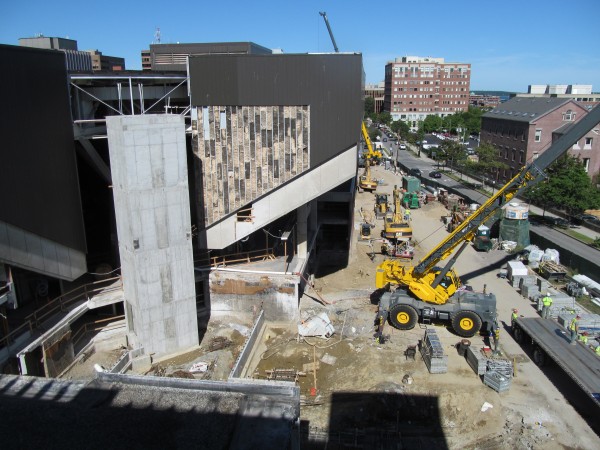 The Cumberland County Civic Center is undergoing $33 million in renovations and is expected to be complete by early 2014. The Cumberland County Civic Center is undergoing $33 million in renovations and is expected to be complete by early 2014.