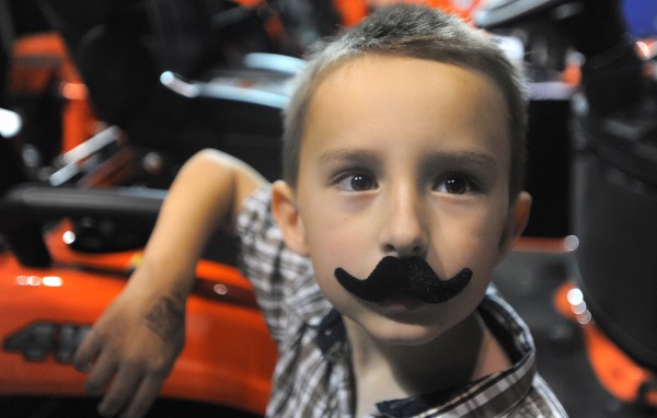 Nathanial Paradis, 6, of Bangor was among the people who visited the first BDN Man Expo Saturday at the Cross Insurance Center. Nathanial Paradis, 6, of Bangor was among the people who visited the first BDN Man Expo Saturday at the Cross Insurance Center.