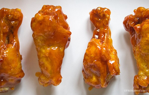Apricot-shellacked Ghost Chile Wings made by Thomaston food blogger Malcolm Bedell won the "Today" show's chicken wing cook-off. Apricot-shellacked Ghost Chile Wings made by Thomaston food blogger Malcolm Bedell won the "Today" show's chicken wing cook-off.