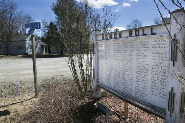 The Honor Roll in Atkinson displays the names of residents who served in the military since the American Revolution. The town of 300 is seeking to deorganize for the fourth time. The Honor Roll in Atkinson displays the names of residents who served in the military since the American Revolution. The town of 300 is seeking to deorganize for the fourth time.