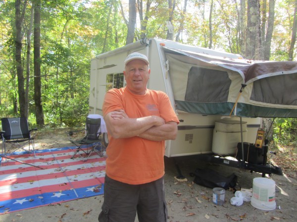 John Greim of Pennsylvania was among the vacationers who had their plans to visit Acadia National Park sidetracked due to the partial federal government shutdown. Like many others, he ended up at Camden Hills State Park in Camden. John Greim of Pennsylvania was among the vacationers who had their plans to visit Acadia National Park sidetracked due to the partial federal government shutdown. Like many others, he ended up at Camden Hills State Park in Camden.