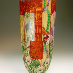 "Painting the Wind" by Binh Pho
15" x 7" x 7"
Boxelder, acrylic paints, lacquer "Painting the Wind" by Binh Pho
15" x 7" x 7"
Boxelder, acrylic paints, lacquer