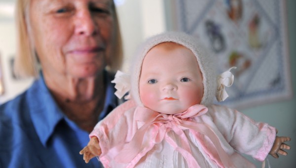 Anne Sleeper with the doll that started it all. Sleeper is the president of Maine-ly Doll Club. Anne Sleeper with the doll that started it all. Sleeper is the president of Maine-ly Doll Club.