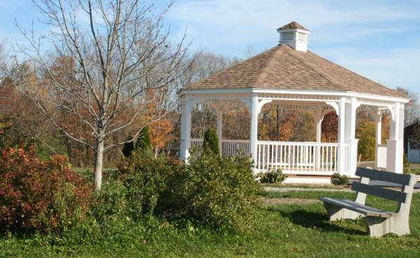 Located next to the Mars Hill Fire Station, the Mars Hill/Blaine Sargent & Tweedie Bandstand was built earlier this summer and will be the site of musical performances beginning next spring. Located next to the Mars Hill Fire Station, the Mars Hill/Blaine Sargent & Tweedie Bandstand was built earlier this summer and will be the site of musical performances beginning next spring.