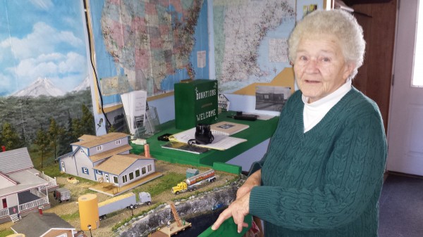 Helen Beal of Jonesport has continued to operate the Maine Central Model Railroad since the death of her husband, "Buz," nearly two years ago. Helen Beal of Jonesport has continued to operate the Maine Central Model Railroad since the death of her husband, "Buz," nearly two years ago.
