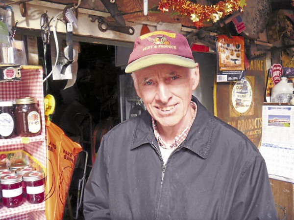 John Calkins, co-owner of Calkins Farm Stand in Hampden, is the third generation to operate the business on Route 1A. John Calkins, co-owner of Calkins Farm Stand in Hampden, is the third generation to operate the business on Route 1A.