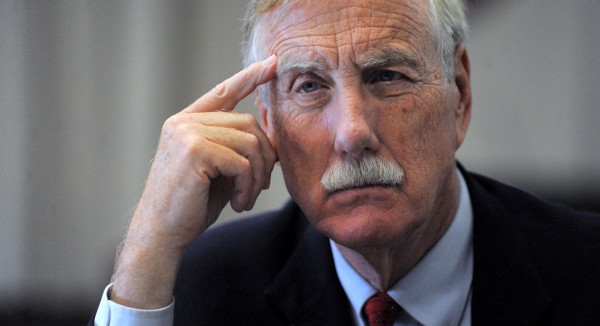 U.S. Senator Angus King in Bangor on Friday October 23rd 2013. U.S. Senator Angus King in Bangor on Friday October 23rd 2013.