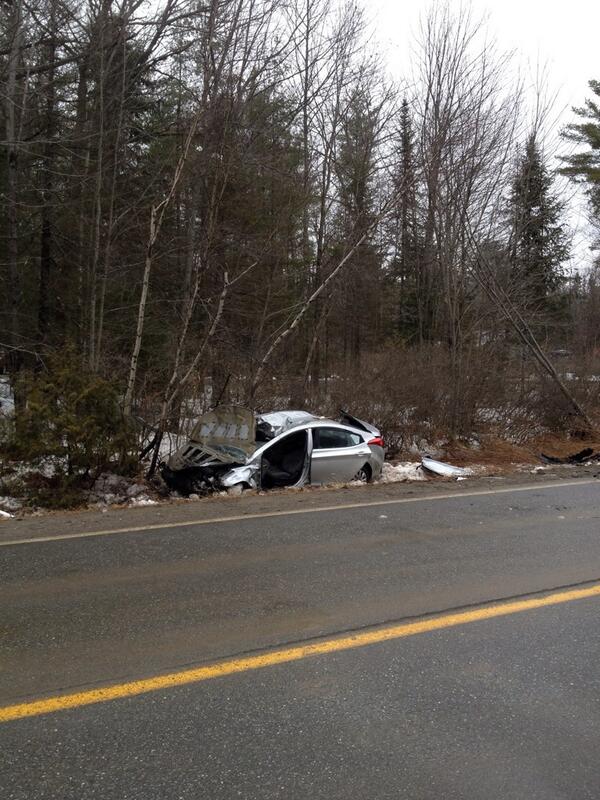 Woman hospitalized after singlevehicle accident on Stillwater Avenue