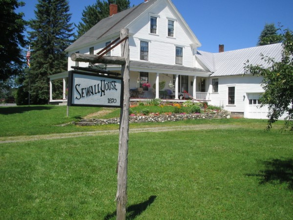 The Island Falls home built by William Wingate Sewall in 1865 is now a yoga retreat operated by Sewall's great-grandaughter Donna Davidge and her husband, Kent Bonham. The Island Falls home built by William Wingate Sewall in 1865 is now a yoga retreat operated by Sewall's great-grandaughter Donna Davidge and her husband, Kent Bonham.