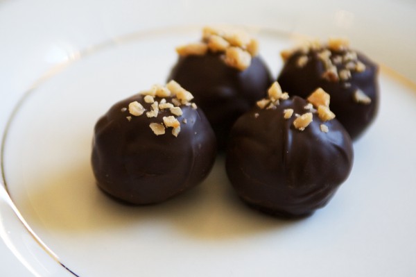 Using beer from Maine brewers — Baxter, Maine Beer Co., Rising Tide and Allagash — has given Laura Rudy's artisanal truffles an edge in a crowded market. Using beer from Maine brewers — Baxter, Maine Beer Co., Rising Tide and Allagash — has given Laura Rudy's artisanal truffles an edge in a crowded market.