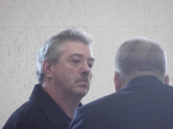 Clifford Thornton (left) confers with defense attorney Stephen Smith during sentencing hearing in Washington County Superior Court on Friday. Clifford Thornton (left) confers with defense attorney Stephen Smith during sentencing hearing in Washington County Superior Court on Friday.