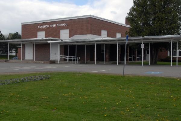 A May 2013 file photo of Schenck High School of East Millinocket. A May 2013 file photo of Schenck High School of East Millinocket.