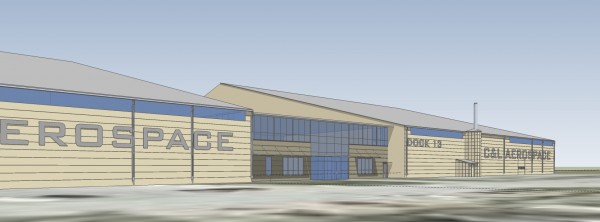 A rendering of what a portion of the C&L Aerospace facility at Bangor International Airport might look like after construction is completed. The expansion project will bring between 50 and 70 new jobs to the company. A rendering of what a portion of the C&L Aerospace facility at Bangor International Airport might look like after construction is completed. The expansion project will bring between 50 and 70 new jobs to the company.