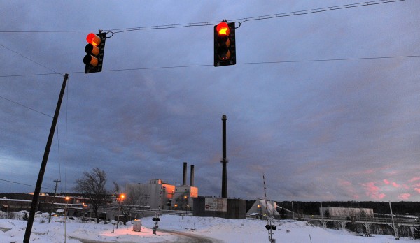 Great Northern Paper Co., LLC in East Millinocket recently. Great Northern Paper Co., LLC in East Millinocket recently.