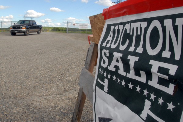 A participant said that only about 20 bidders came to a Millinocket mill site to bid on a No. 11 paper machine and other equipment on Thursday, June 19, 2014. A participant said that only about 20 bidders came to a Millinocket mill site to bid on a No. 11 paper machine and other equipment on Thursday, June 19, 2014.