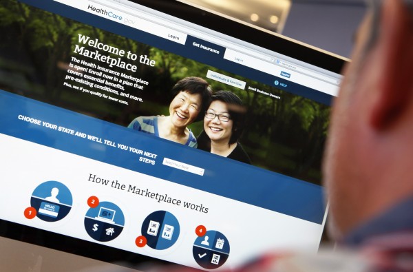 A man looks over the Affordable Care Act (commonly known as Obamacare) signup page on the HealthCare.gov website in New York in this Oct. 2, 2013 photo illustration. A man looks over the Affordable Care Act (commonly known as Obamacare) signup page on the HealthCare.gov website in New York in this Oct. 2, 2013 photo illustration.