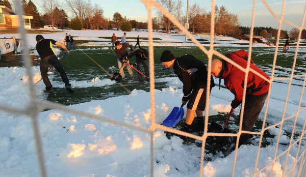 Image result for husson sports fields winter