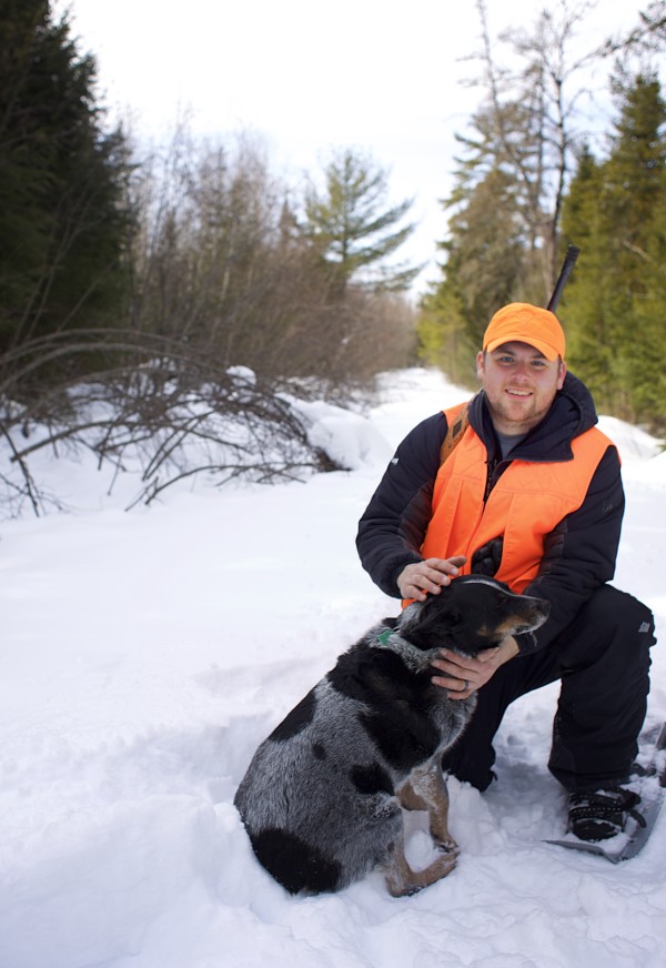 Hunting snowshoe hares in Maine is tough without a hunting dog