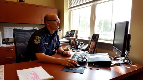 Waterville Deputy Police Chief William Bonney helped conduct a sting operation last year that resulted in the arrests of 21 men on charges of engaging a prostitute. Reducing demand will reduce supply, he said.