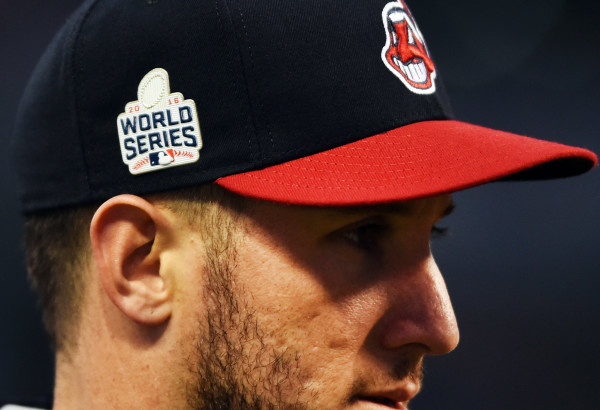 indians world series hat