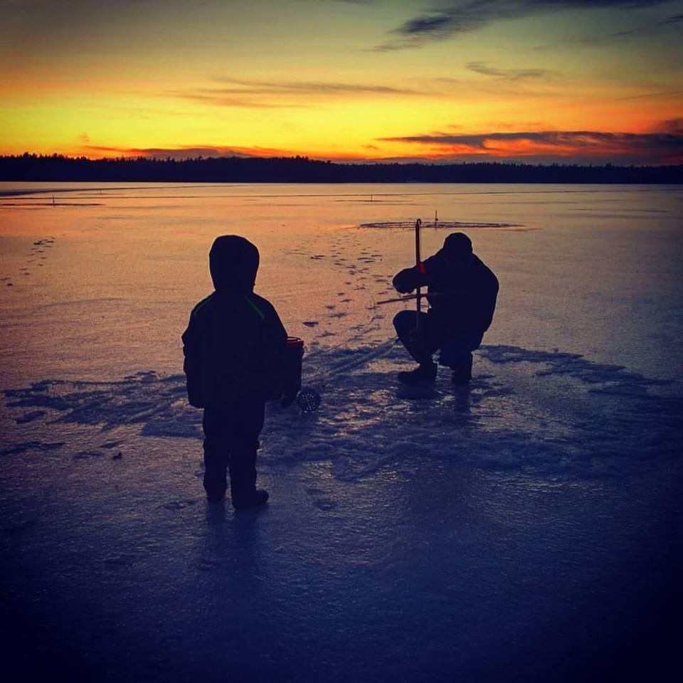 Ice fishing on a budget…Equipment hacks!