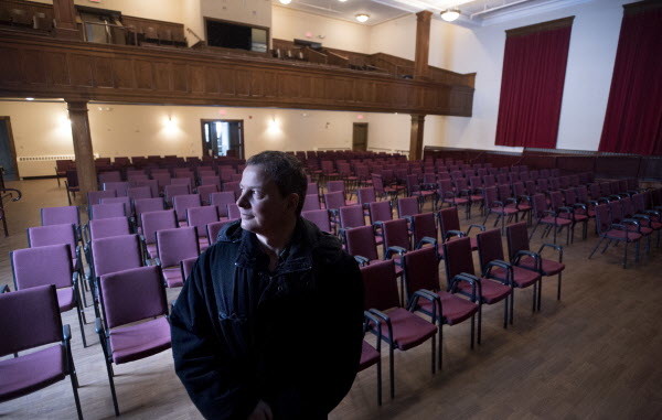 New owner plans co-housing, performance space for old Belfast high school - Bangor Daily News