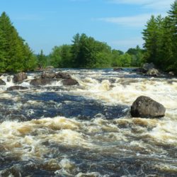 Haskell Rock Pitch, East Branch of the Penobscot. | Photo by Jon Luoma.