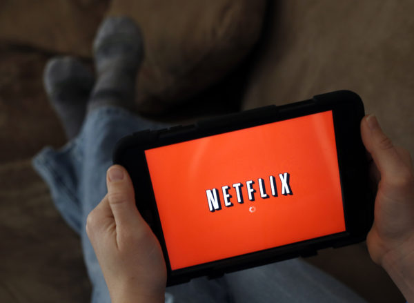 Elise Amendola | AP | BDN
Elise Amendola | AP | BDN Netflix on a tablet