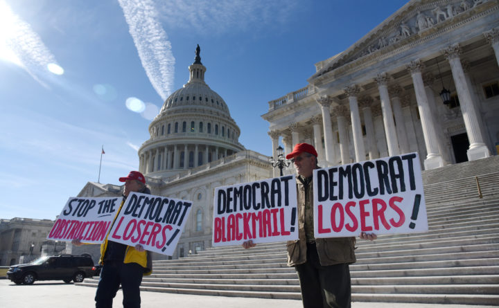 Trump Launches Fresh Attacks On Democrats As Shutdown Enters Day 2