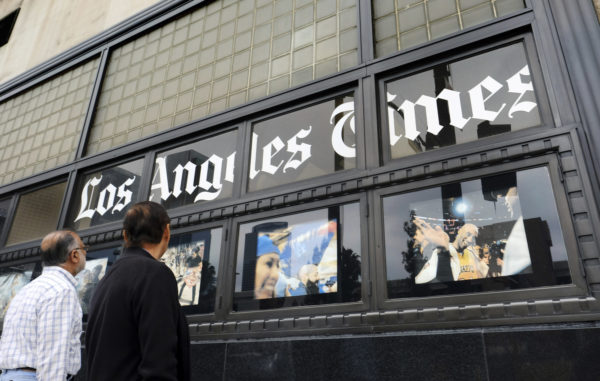 Tronc Close to Selling LA Times to Billionaire Patrick Soon-Shiong Tronc Close to Selling LA Times to Billionaire Patrick Soon-Shiong