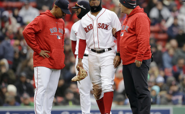 Red Sox shortstop Bogaerts going on DL with cracked bone in ankle Red Sox shortstop Bogaerts going on DL with cracked bone in ankle