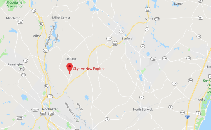 Skydiving instructor in Lebanon presumed dead after jump accident