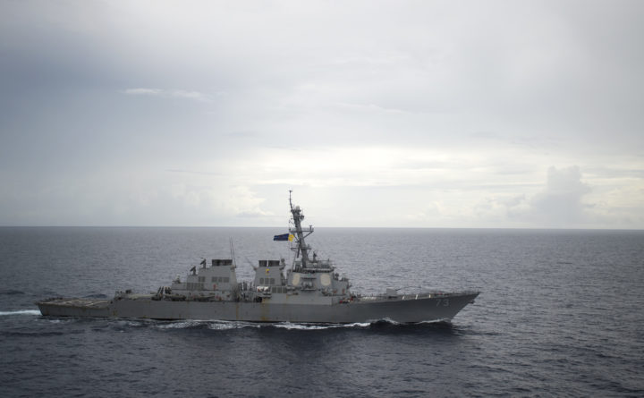 Chinese destroyer nearly hits US Navy ship in South China Sea