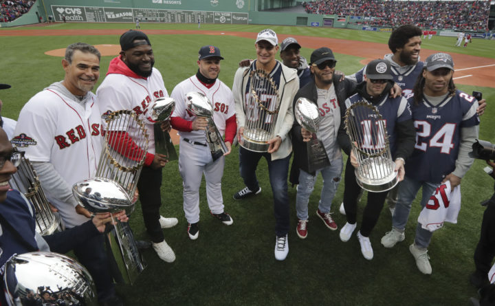 Red Sox Raise 4th World Series Banner In 15 Years Boston Red Sox