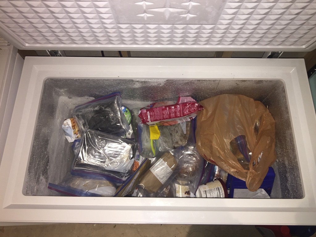 How to organize a chest freezer