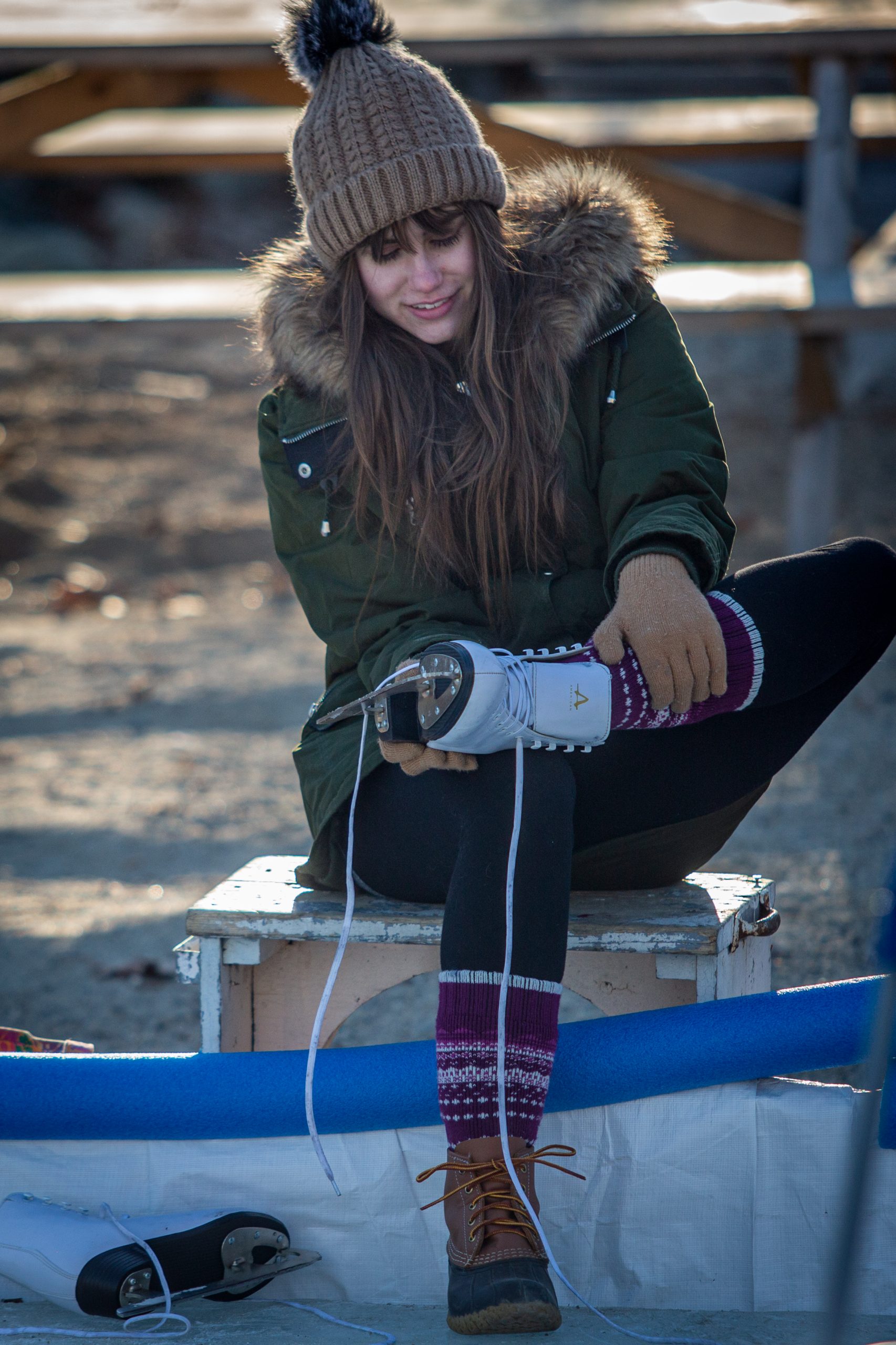 portland maine winter outside dining on Eat Drink And Skate Away Your Winter Blues At These 3 Portland Area Venues