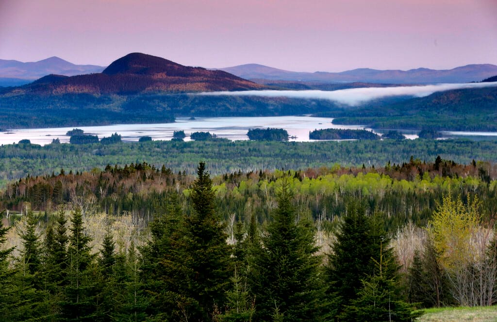 Never forget, all roads are private in the North Maine Woods