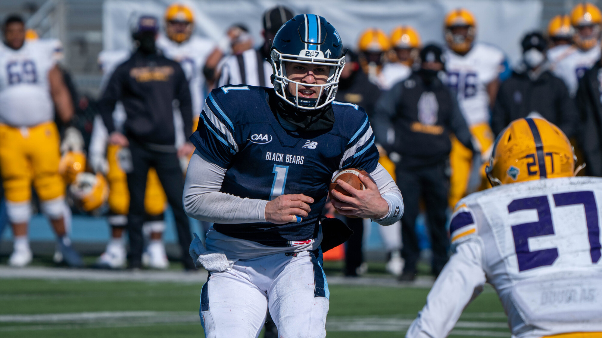 Umaine Football Needs To Overcome Challenging Schedule To Make The Playoffs