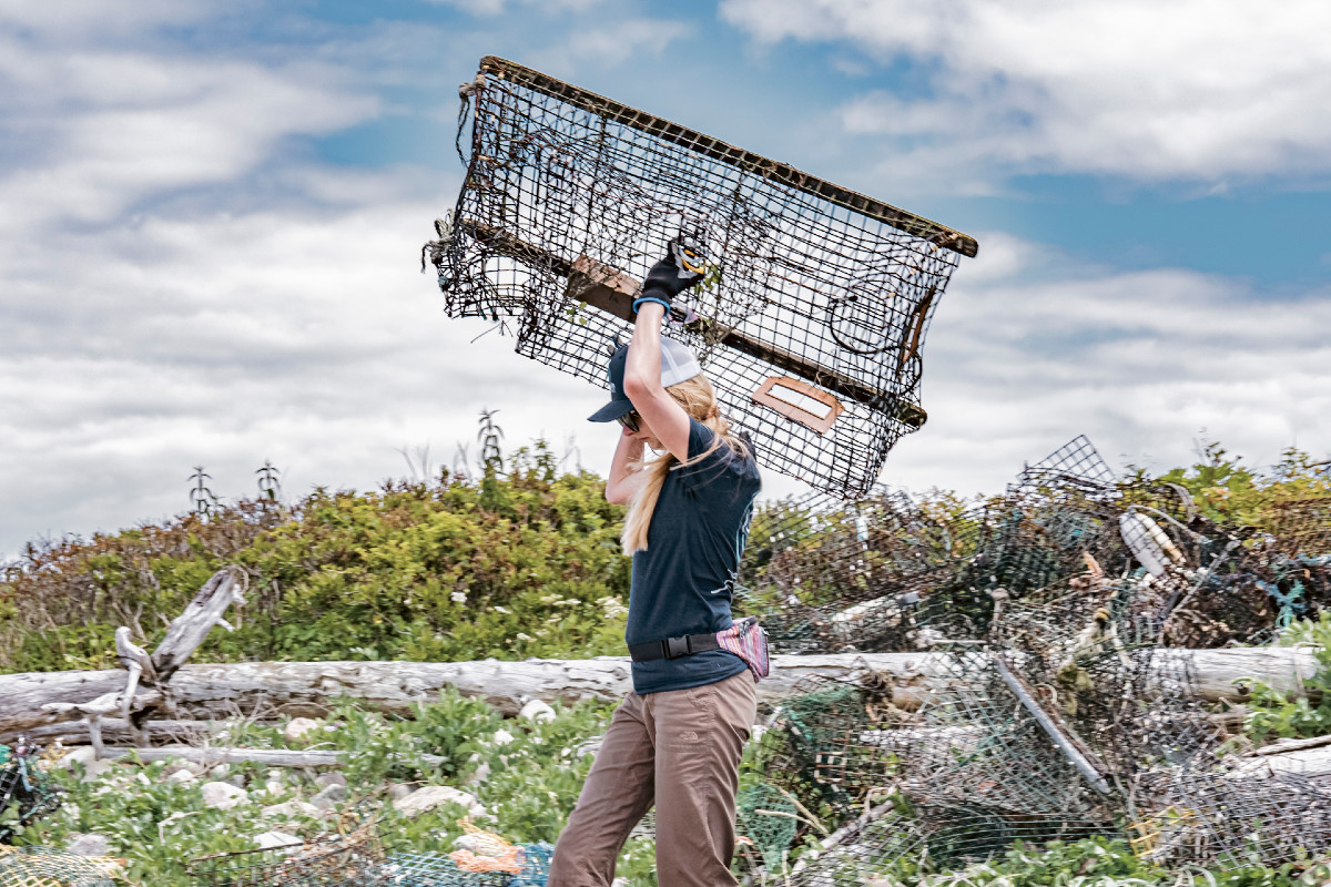 Volunteers recover nearly 5,000 pounds of trash from Gulf of Maine Volunteers recover nearly 5,000 pounds of trash from Gulf of Maine
