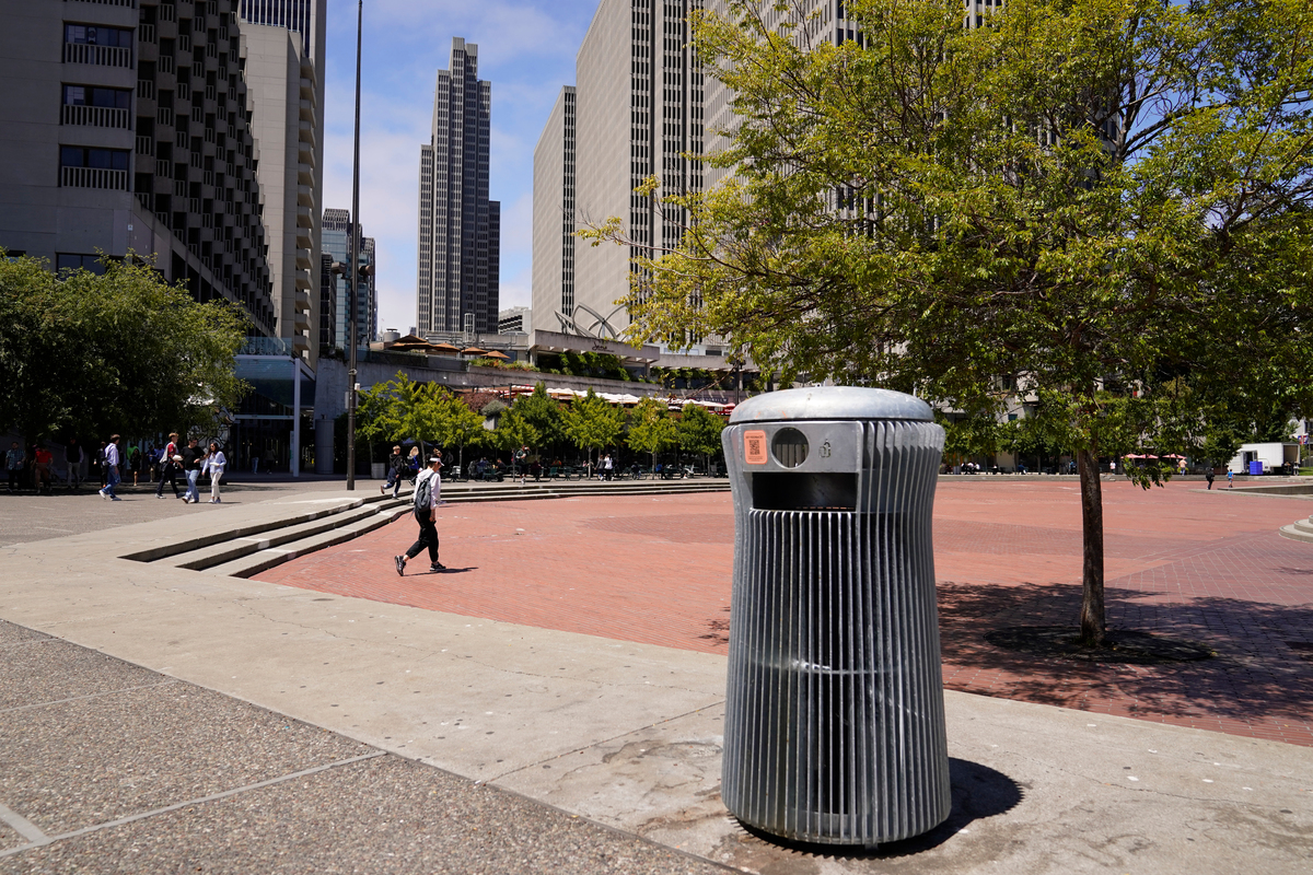 It took 4 years and 20K for San Francisco to install new trash can